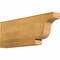 Ekena Millwork Newport Rough Sawn Rafter Tail, Western Red Cedar, 4"W x 12"H x 32"L RFT04X12X32NEW00RWR - alternate 1